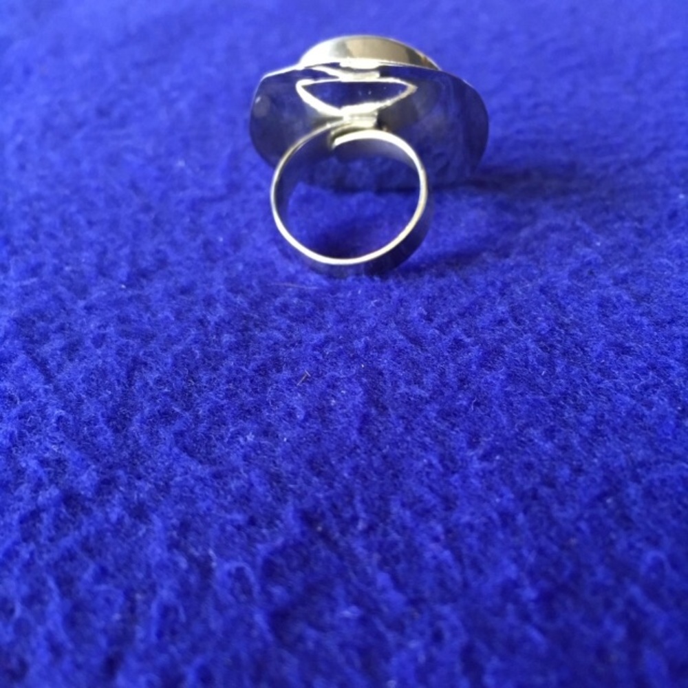 Sterling Silver Adjustable Ring. 925 - image 3